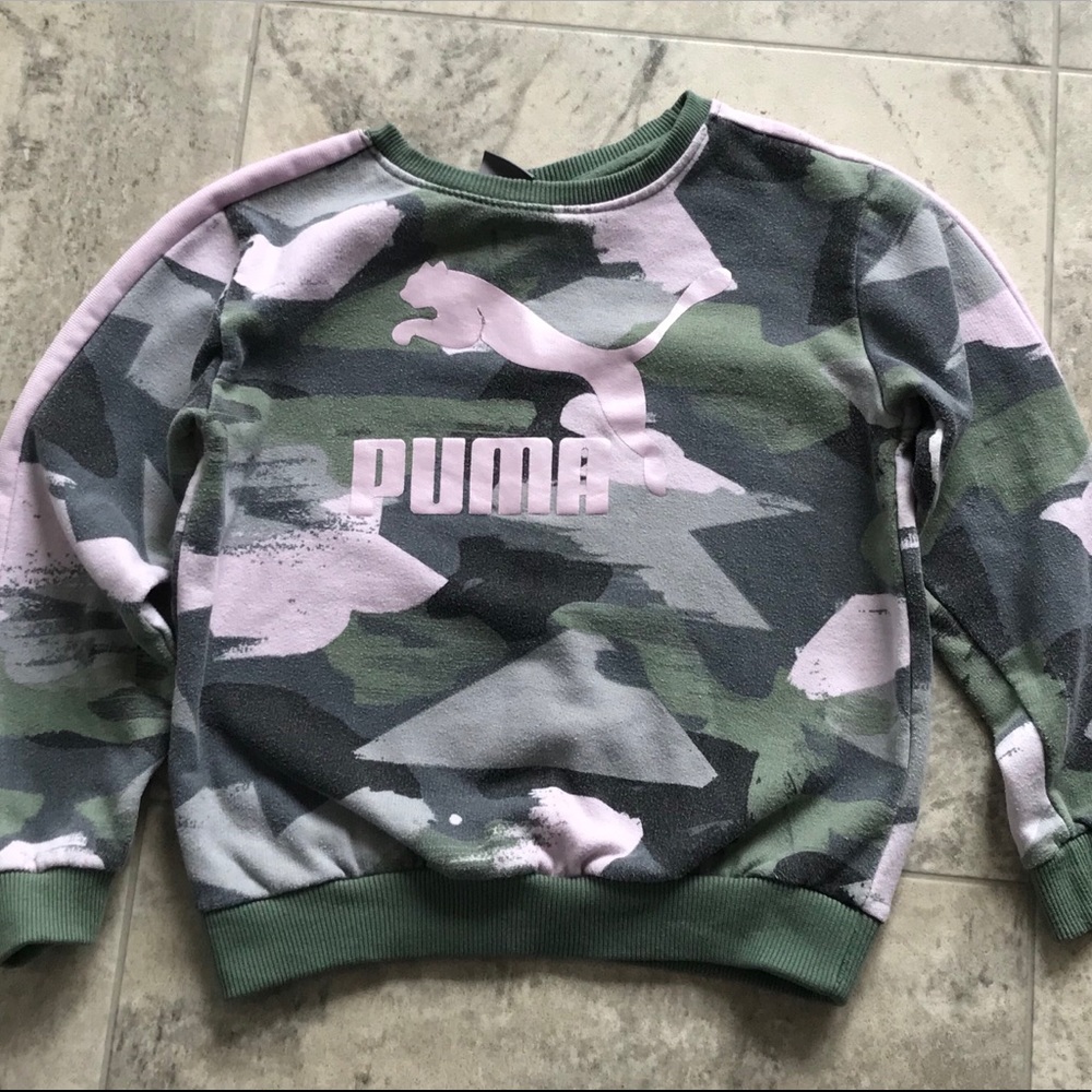 Girls Puma Sweater